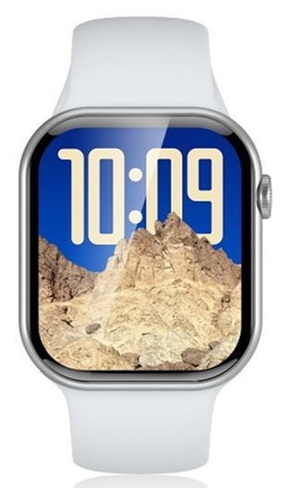 Умные часы XO W10 Pro AMOLED Screen 10 Generation Wireless Charging Smart Talking Watch срібний | Фото 3