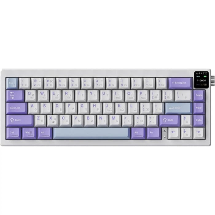 Клавіатура Ajazz AK650 Flying Fish Switch Purple RGB USB/Wireless/Bluetooth UA Purple (AK650-FF-PWB) | Фото 3
