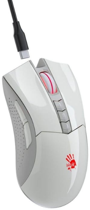 Мышь A4Tech R90 Plus (Greyish White) | Фото 3