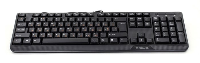 Клавиатура REAL-EL Standard 502 USB Black | Фото 3
