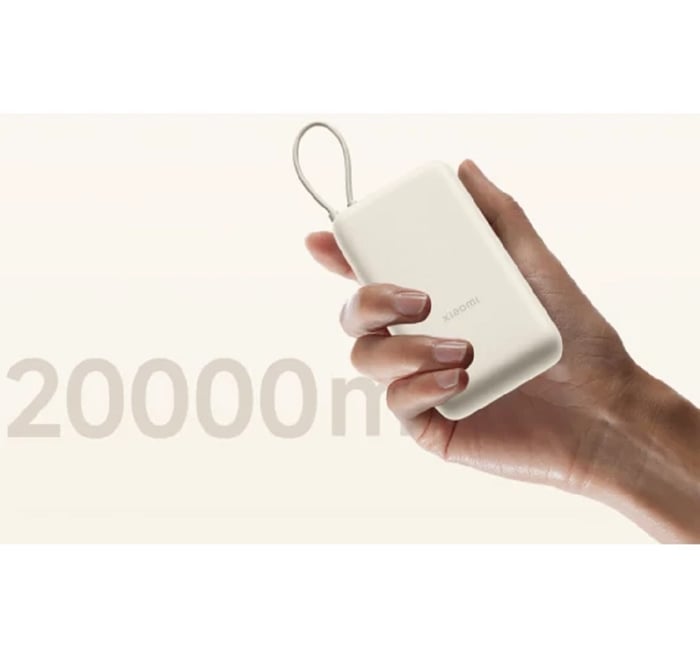 Акумулятор Xiaomi 20000mAh 33W(Integ. Cable)(BHR8851GL)д/кора | Фото 3