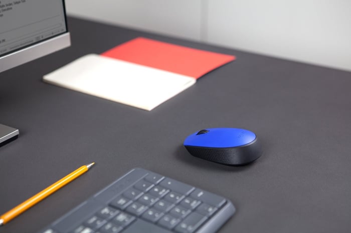 Мышь LOGITECH M171 WL Blue/Black (910-004640) | Фото 3