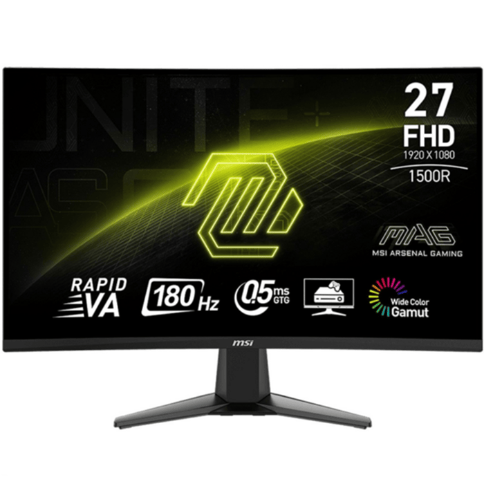 Монітор MSI MAG 27C6F (9S6-3CE11M-001) | Фото 2