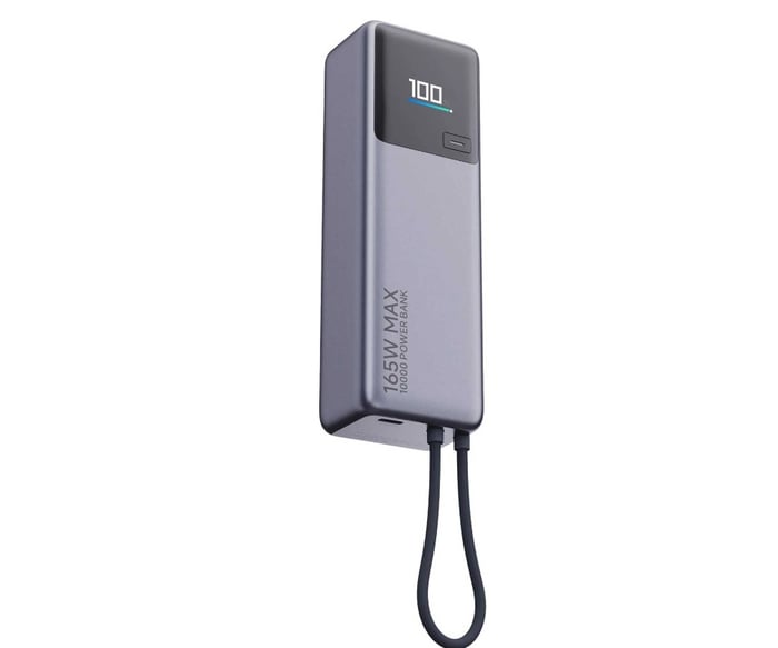 Аккумулятор Xiaomi 10000mAh 165WIntegrated Cable(BHR9361GL)сер | Фото 3