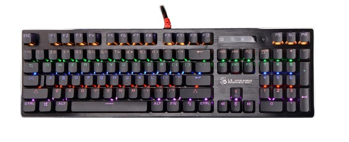 Клавиатура A4Tech B820R Bloody (Black) Red SW | Фото 3
