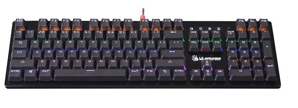 Клавиатура A4Tech B820R Bloody (Black) Red SW | Фото 2