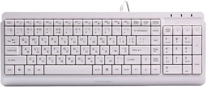 Клавиатура A4Tech FK15 (White) | Фото 2
