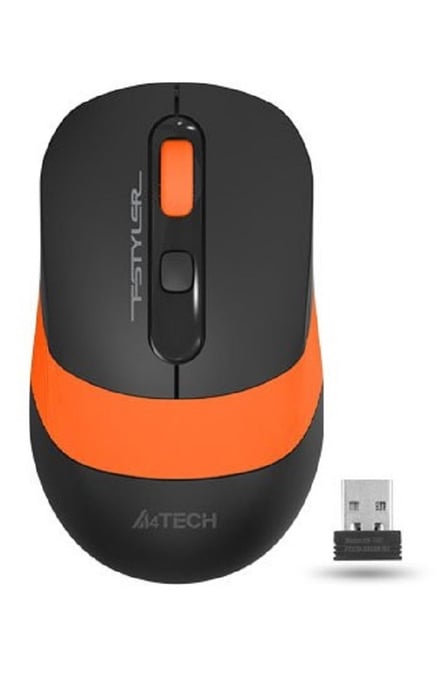 Мышь A4Tech Fstyler FG10 Чорно-помаранчева | Фото 2