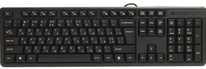 Клавіатура A4Tech KKS-3 USB (Black) | Фото 3