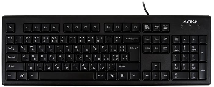Клавиатура A4TECH KR-83 PS/2 Black | Фото 2
