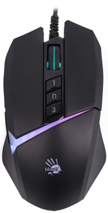 Мышь A4Tech W60 Max Bloody (Stone black) | Фото 2