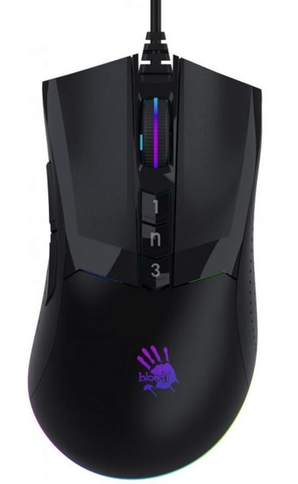 Мышь A4Tech W90 Max Bloody (Stone black) | Фото 2