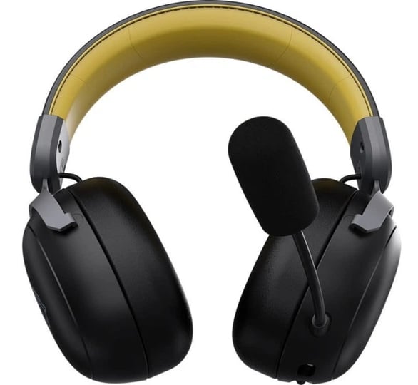 Наушники Игровые Ajazz AHM08 MAX Black Gray Yellow (AHM08-MAX-BGY) | Фото 3