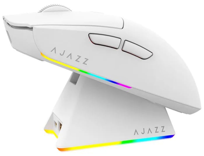Мышь Ajazz AJ139 V2 MC Wireless/Bluetooth/USB White (AJ139-V2-MC-W) | Фото 2