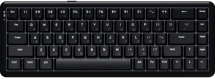 Ajazz AK680 MAX Magnetic Switch RGB USB Black (AK680-WM-B-A) | Фото 2