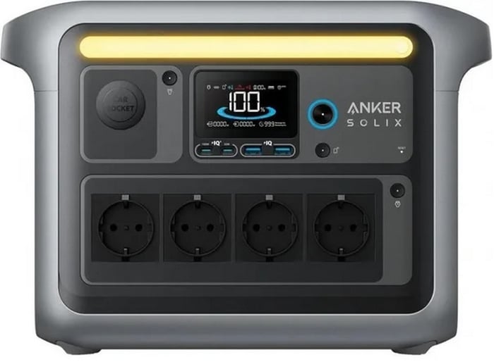 Зарядна станція ANKER SOLIX C1000X - 1056Wh/AC 1800W/100W | Фото 2