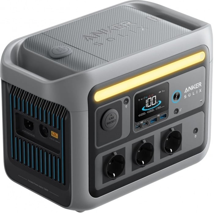 Зарядная станция ANKER SOLIX C800 Plus - 768Wh/AC 1200W/100W 2xPD/2xUSB/1xCar/MPPT | Фото 3