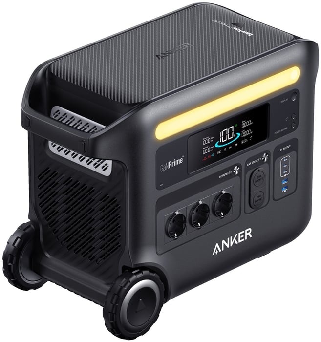 Зарядная станция ANKER SOLIX F2600 - 2560Wh/AC 2300W/100W 3xPD/2xUSB/2xCar/MPPT | Фото 3