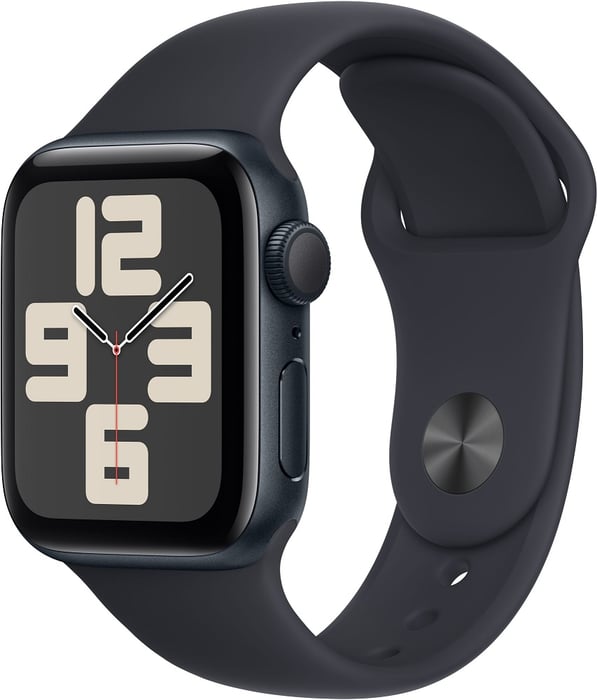 Смарт-годинник Apple Watch SE 2023 GPS 40mm Midnight Aluminium Case with Midnight Sport Band - M/L | Фото 3