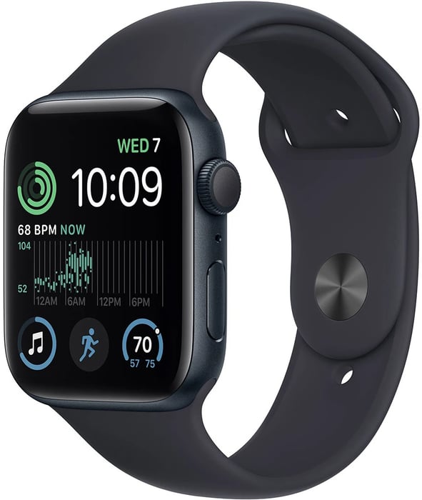 Смарт-годинник Apple Watch SE 2 44 Midnight Alum Midnight Sp/B | Фото 2