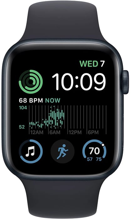 Смарт-годинник Apple Watch SE 2 44 Midnight Alum Midnight Sp/B | Фото 3