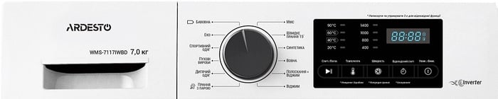 Стиральная машина ARDESTO WMS-7117IWBD | Фото 3