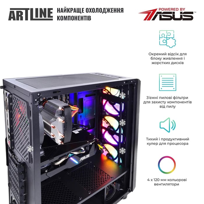 Системний блок ARTLINE Gaming X49 (X49v18) | Фото 3