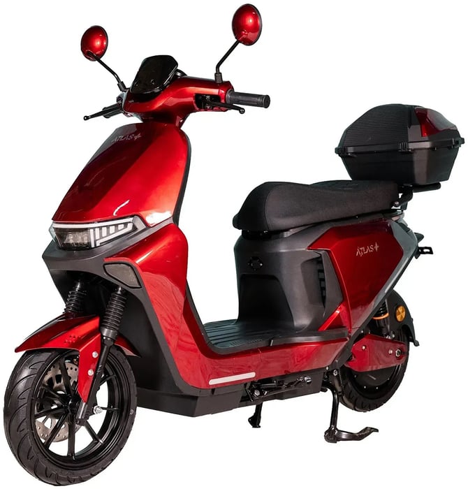 Електроскутер Atlas Shark 2 Box 2000W Red | Фото 2