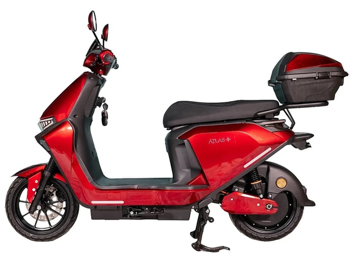 Електроскутер Atlas Shark 2 Box 2000W Red | Фото 3