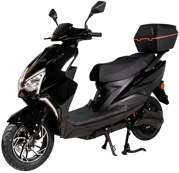 Электроскутер Atlas Speedy 2000W Box Black | Фото 2