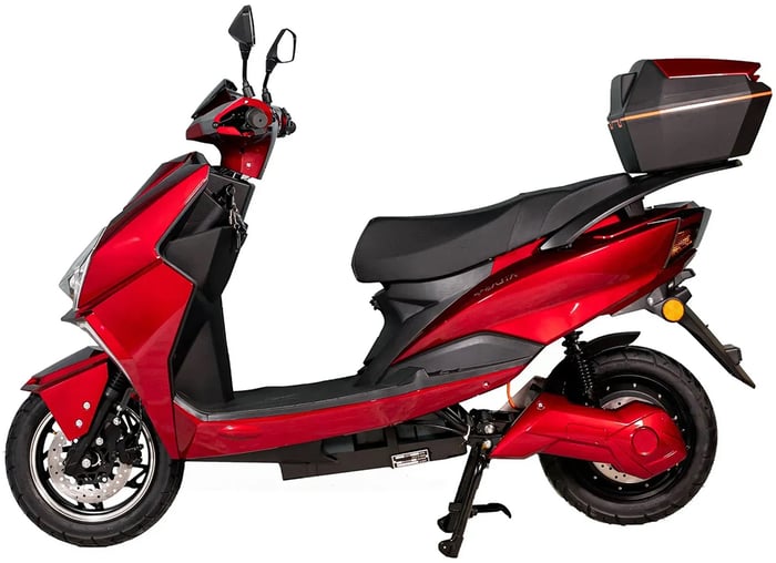 Электроскутер Atlas Speedy Box 2000W Red | Фото 3