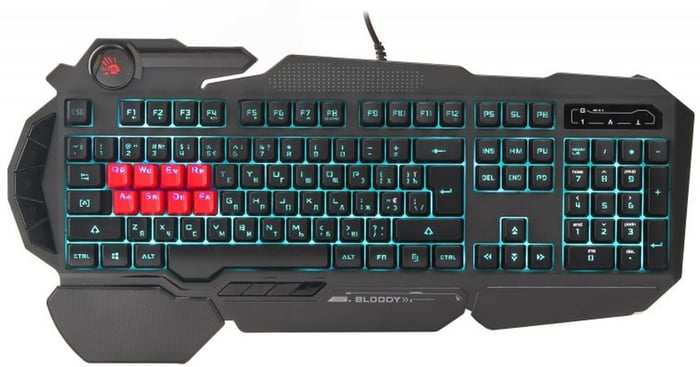 Клавиатура A4Tech B318 Bloody (Black) LK Black | Фото 2