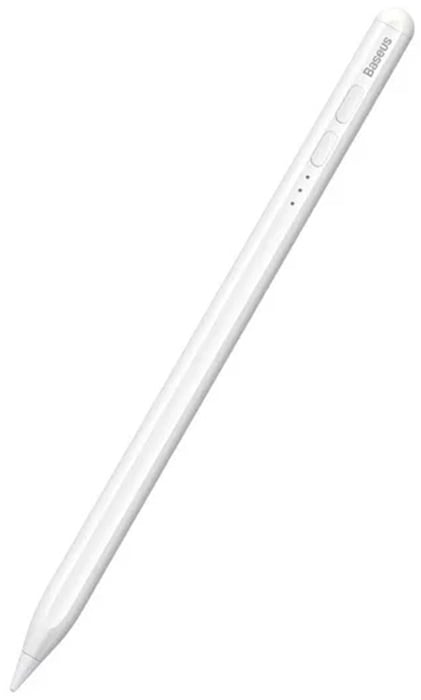 Стилус BASEUS Smooth Writing Stylus with LED Indicators Active (SXBC060402) White | Фото 3
