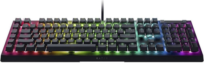 Клавиатура Razer BlackWidow V4 X Green Switch USB RU Black (RZ03-04700800-R3R1) | Фото 3