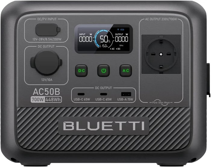 Зарядная станция Bluetti AC50B 700W, 448Wh | Фото 2