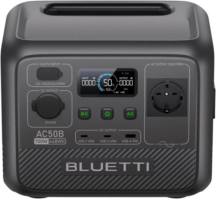 Зарядная станция Bluetti AC50B 700W, 448Wh | Фото 3