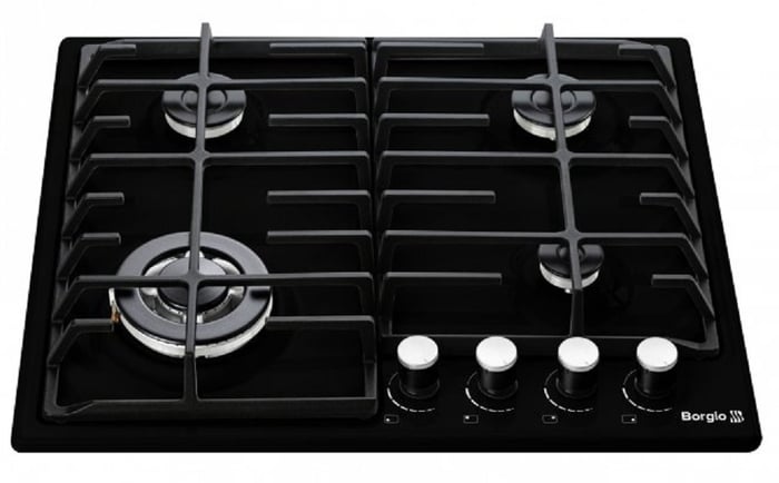 Газовая варочная поверхность BORGIO 6942-17 FFD Black Enamelled | Фото 3