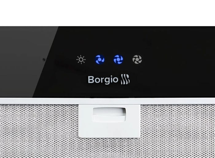 Встраиваемая вытяжка BORGIO BBG 51K BLACK GLASS | Фото 3