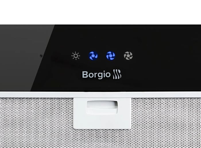 Встраиваемая вытяжка BORGIO BBG (TR) 5850 BLACK GLASS SU 850 | Фото 3