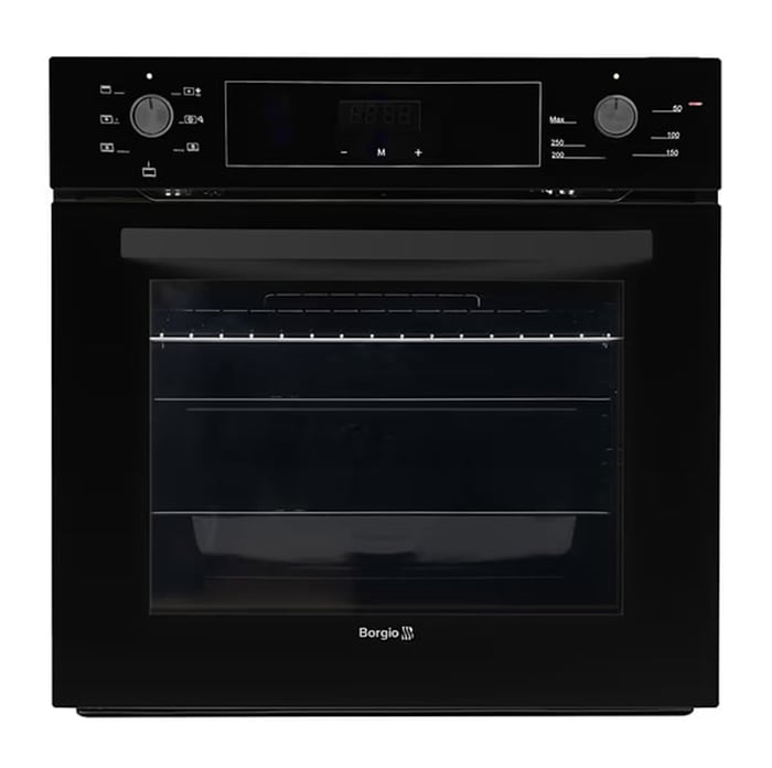 Духовка BORGIO OME 307.02 B Black Glass | Фото 2