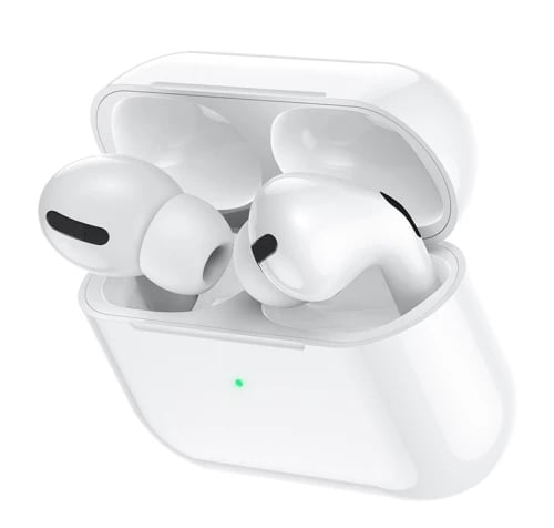 Навушники бездротові BOROFONE BW90 True wireless stereo headset TWS білі | Фото 3