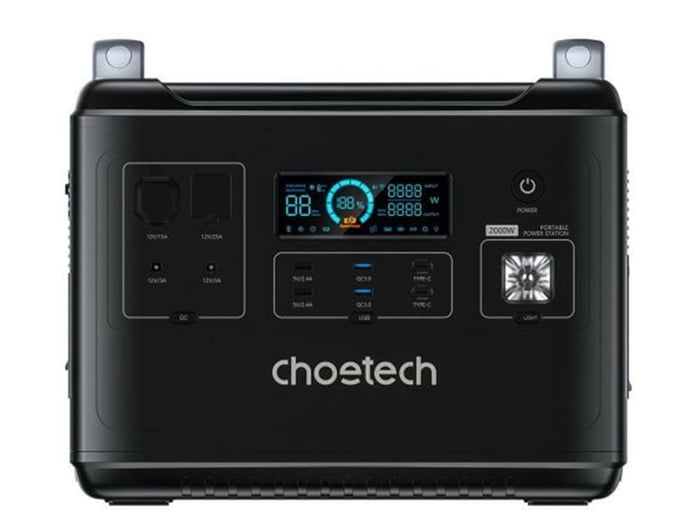 Зарядная станция Choetech BS006 2000W (BS006) | Фото 2