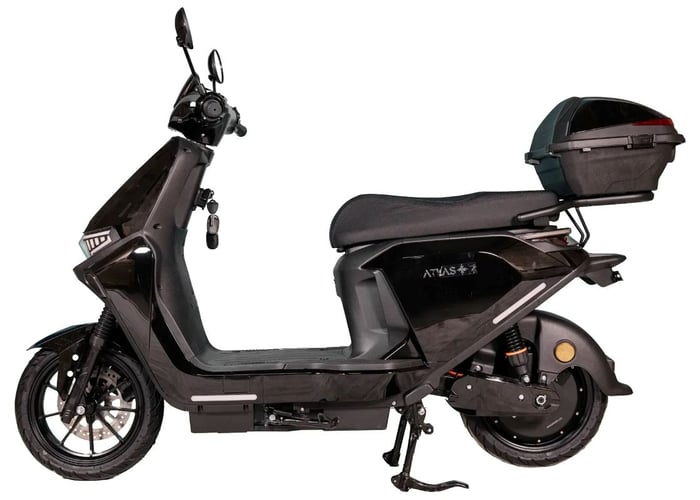 Електроскутер Atlas Shark 2 Box 2000W Black | Фото 3