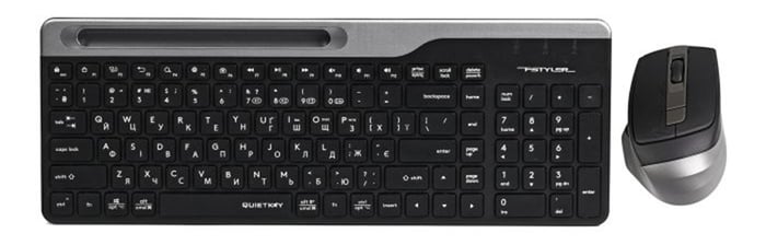 Комплект клавіатури та миші A4Tech FB2535C (Smoky Grey) | Фото 2