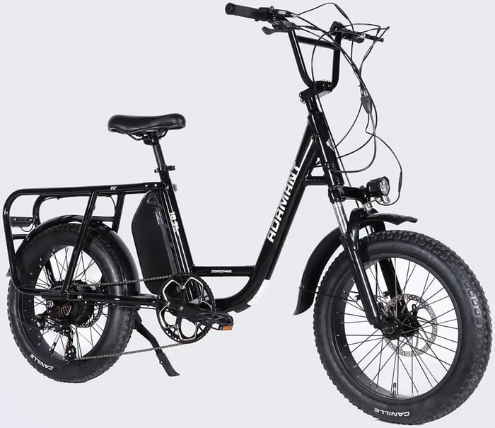 Электровелосипед Dorozhnik ADAMANT DD FR рама-18,5" 48B 17.5А*ч 500Вт черный(ELB-D-20-077) | Фото 3