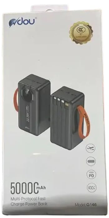 Аккумулятор DOU G-146 50000 mAh 22.5W | Фото 2