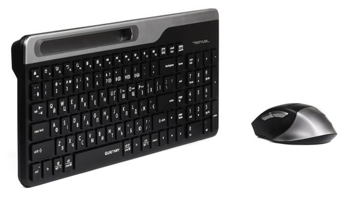 Комплект клавіатури та миші A4Tech FB2535C (Smoky Grey) | Фото 3