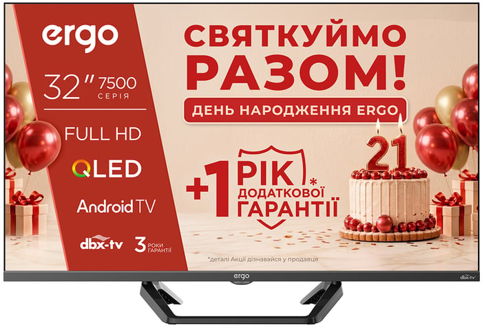 Телевізор Ergo 32JFQ7500 | Фото 2