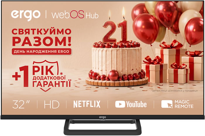 Телевізор Ergo 32WHS9200 | Фото 2
