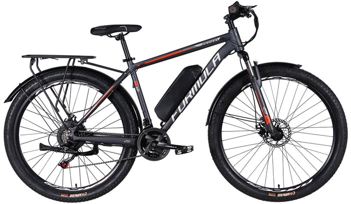 Электровелосипед Formula eMOTION PLUS DD FR рама-19" 36B 12.5А*ч 500Вт серо-серебристый (матовый)(ELB-FR-29-258 | Фото 2